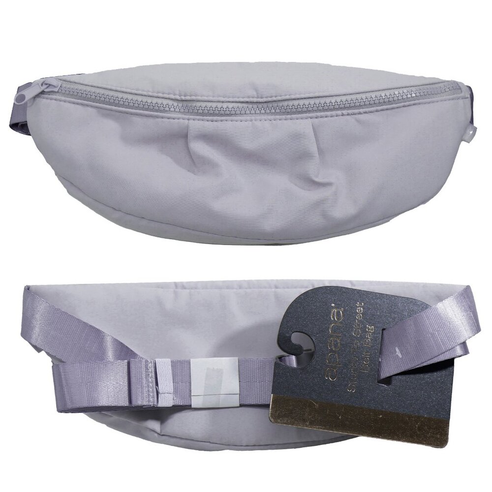 NWT Apana Belt Bag Pastel Purple Lilac Lavender Retro 90s Bum Bag Fanny Pack